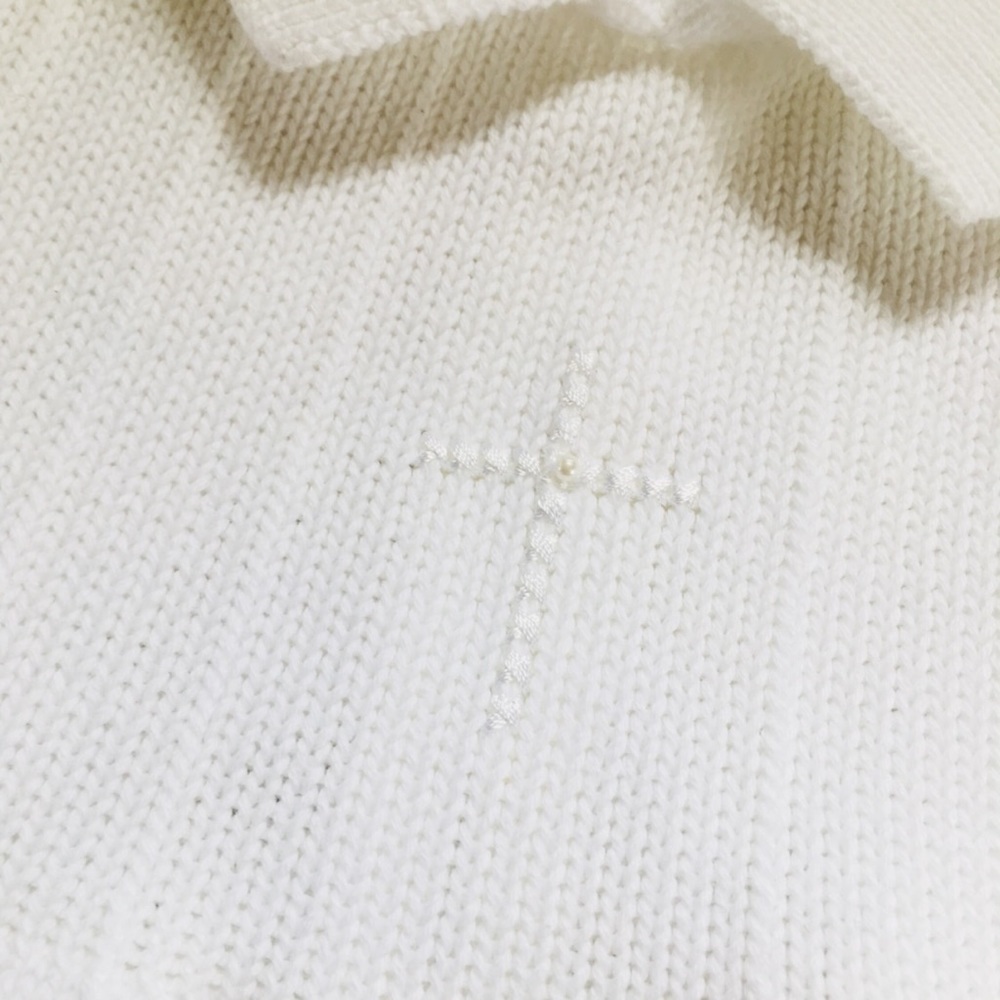 Cross Embroidered Long-all - Picture 2 of 6